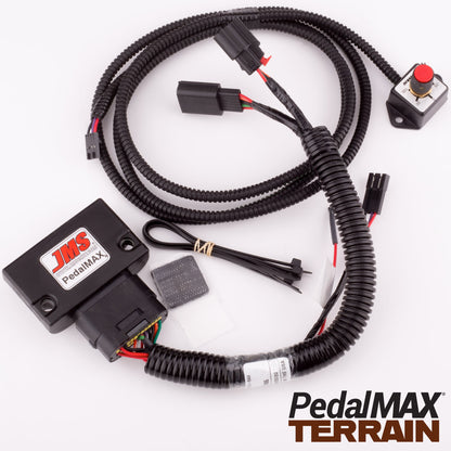 JMS PedalMAX Terrain Drive By Wire Throttle Enhancement Device - Plug and Play w/ 2008-2021 GM Trucks and SUV's - Includes Control Knob RC1015GMT