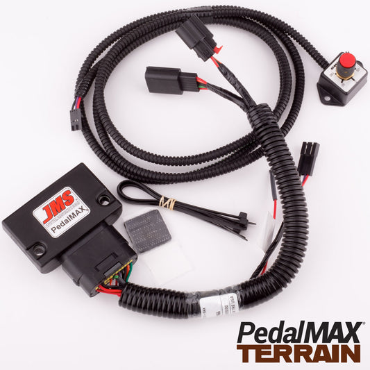 JMS PedalMAX Terrain Drive By Wire Throttle Enhancement Device - Plug and Play w/ 2008-2021 GM Trucks and SUV's - Includes Control Knob RC1015GMT
