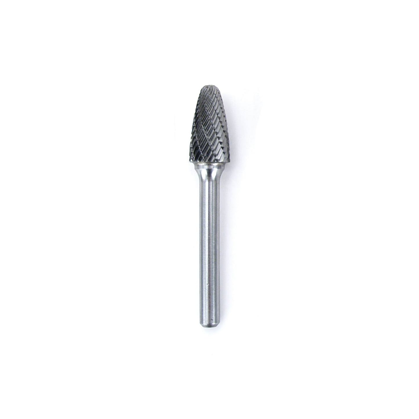 Powerhouse Products 2 in Shank Double Cut 1/2 in Flame Carbide Burr POW355802