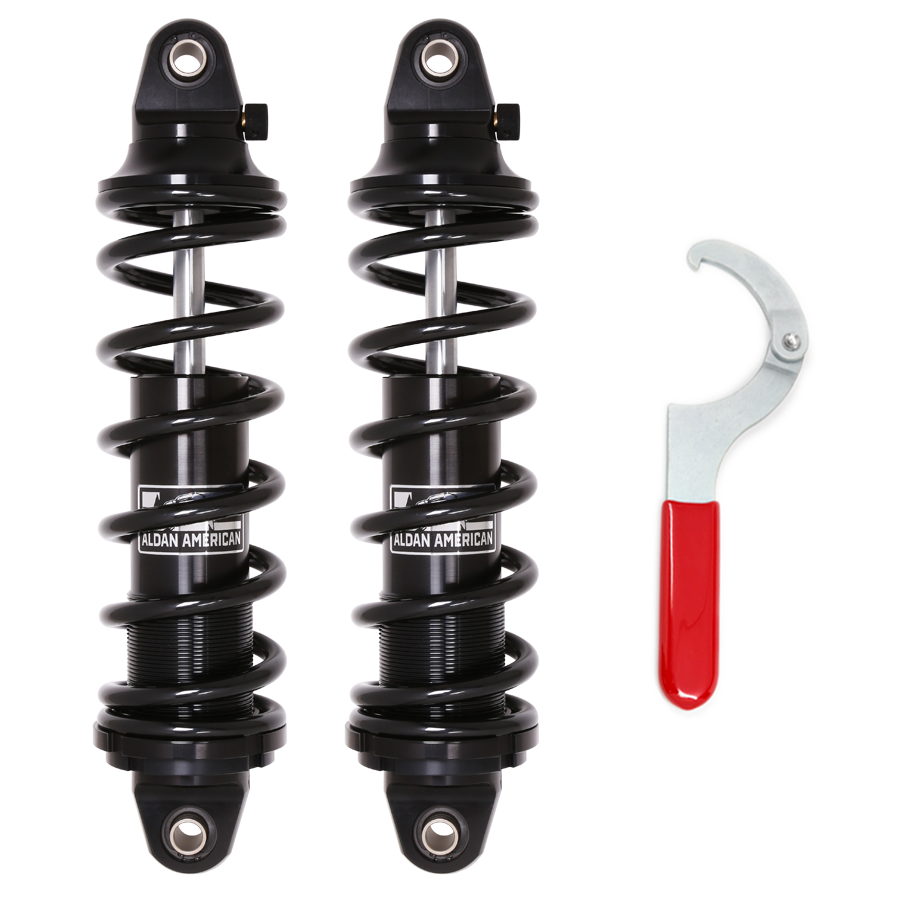Aldan American Coil-Over Kit Regulator Single Adj. 11.60 in. Extended Spring 500 lbs./in. PR659500B