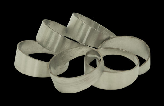 XFORCE Pie Cut 1D 304SS Brushed 1.75" 15 Degree 1.0D PSB-17515901