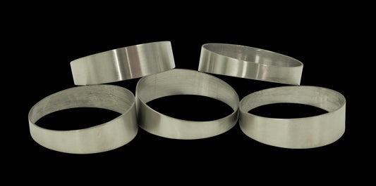 XFORCE Pie Cut 1D 304SS Brushed 2" 9 Degree 1.0D PSB-2009451