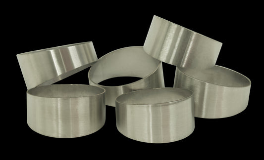 XFORCE Pie Cut 1D 304SS Brushed 2.25" 15 Degree 1.5D PSB-225159015