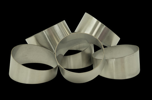 XFORCE Pie Cut 1D 304SS Brushed 3.5" 15 Degree 1.5D PSB-350159015