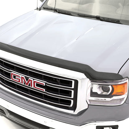 Auto Ventshade 21947 Hoodflector Dark Smoke Hood Shield For 2015-2019 GMC Sierra 2500/3500; W/o Induction Hood System