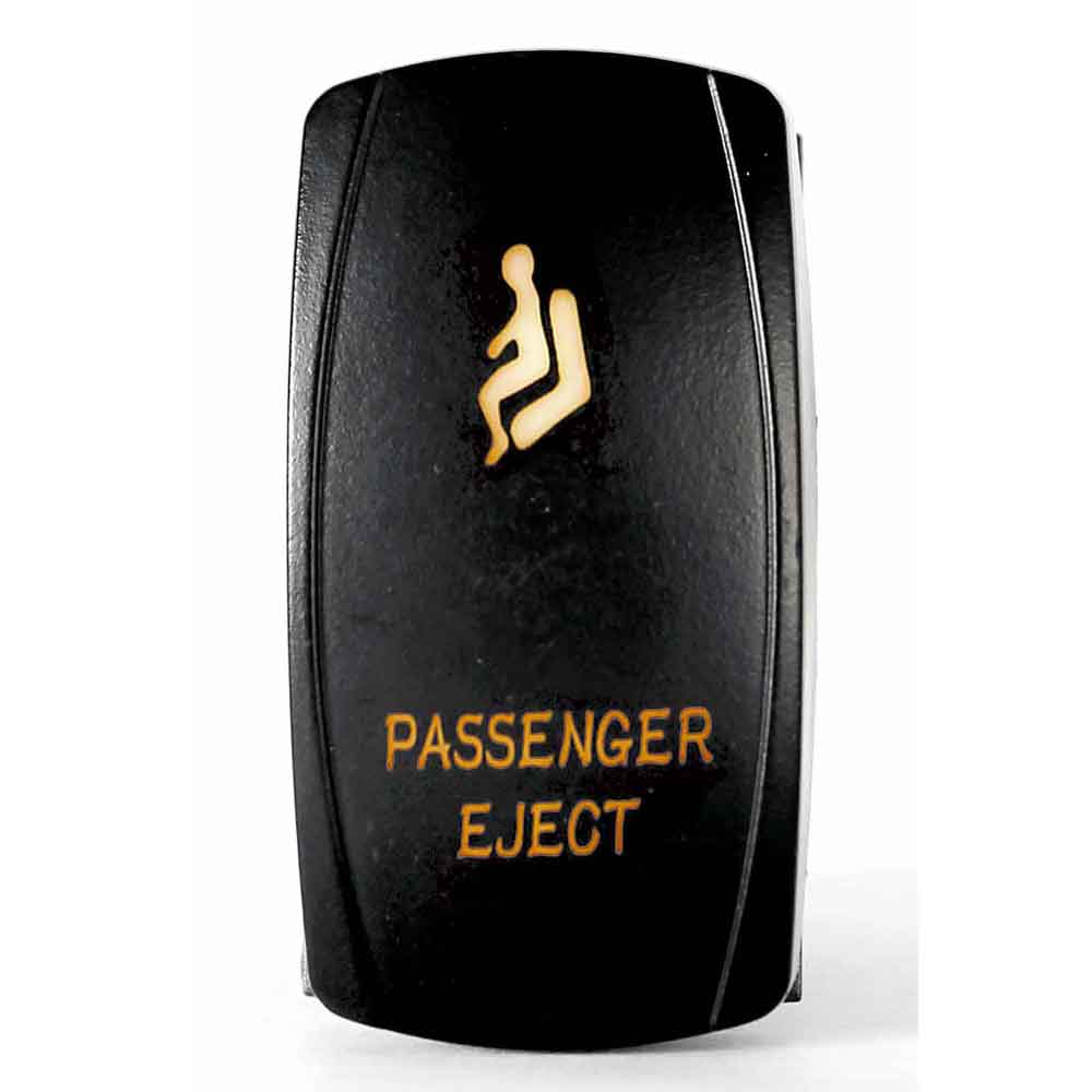 Quake LED - QRS293 - Rocker Switch Passenger Eject 2 Way 5 Pin Amber
