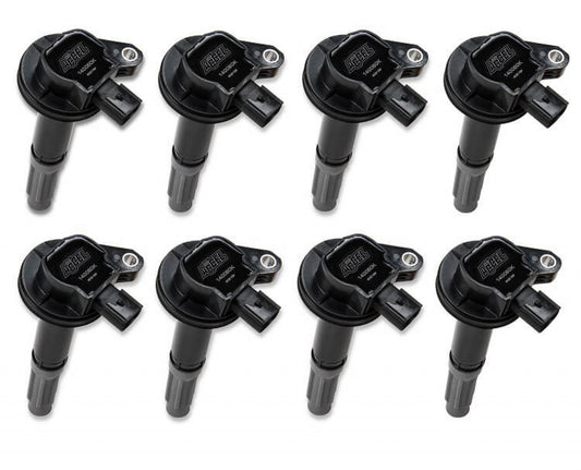 ACCEL Ignition Coils Super Coil Series 2011-2016 Ford 5.0L Coyote Engines, Black, 8-Pack 140060K-8
