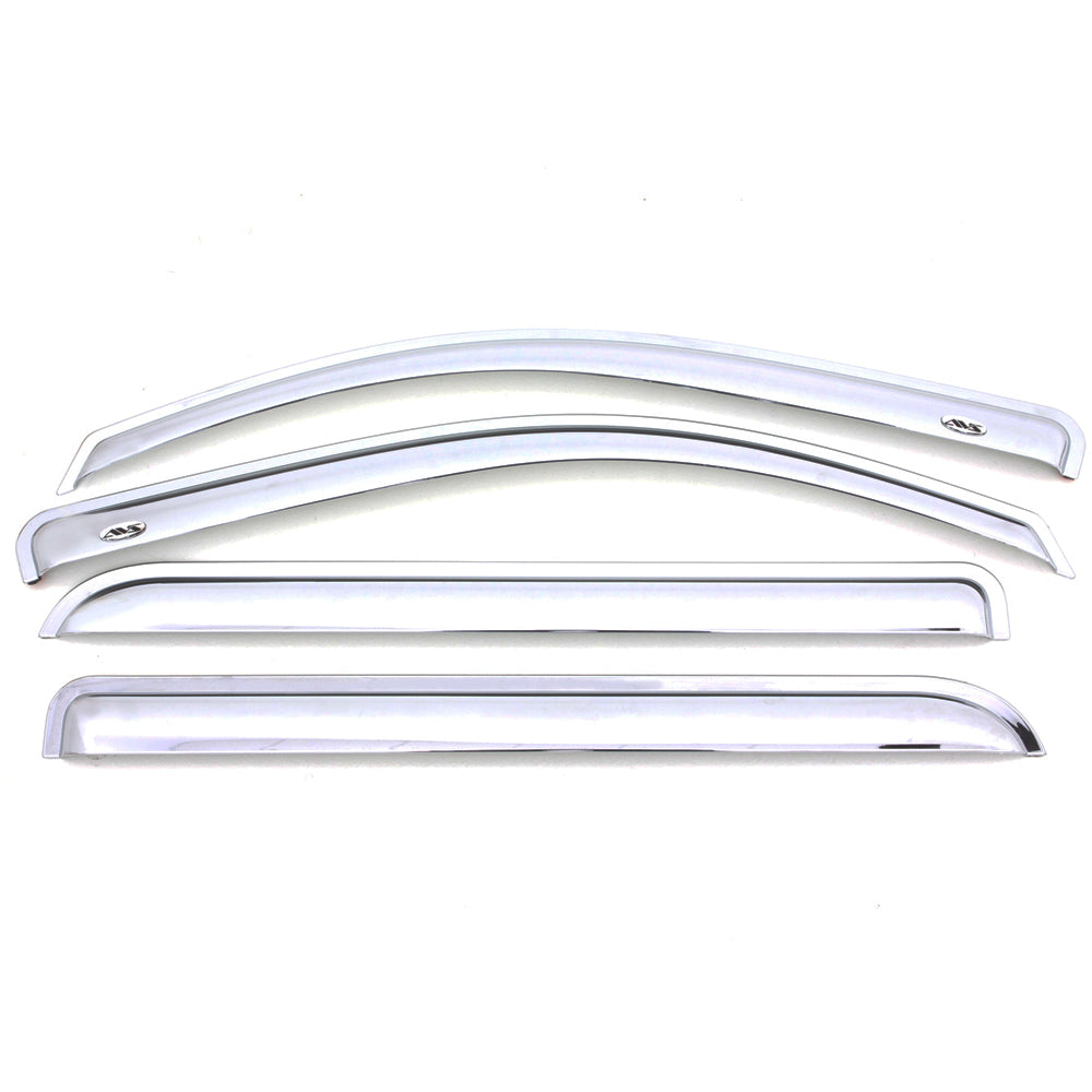 Auto Ventshade 684611 Chrome Ventvisor Side Window Deflector 4-Piece Set For 2011-2015 Chevrolet Cruze