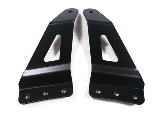 Quake LED - QBG423 - 50 Inch GMC Chevy Chevrolet Silverado/Sierra/Tahoe/Suburban/Avalanche/Yukon/Yukon XL Brow Bracket Curved LED Light Bar Brackets For 2007-2012 Chevrolet Avalanche
