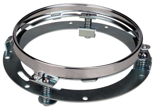 Quake LED - QBH755 - 7 Inch Harley Motorcycle LED Headlight Adapter Mounting Ring Tempest Series