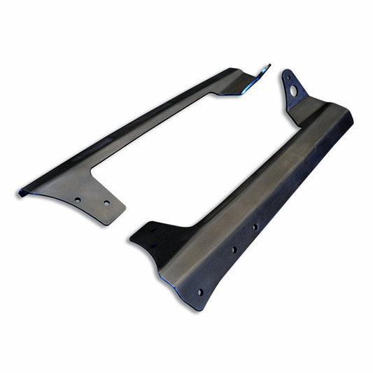 Quake LED - QBJ388 - Jeep TJ 52-53 Inch Straight LED Light Bar Window Pillar Bracket 1997-2006 For 1997-2006 Jeep Wrangler