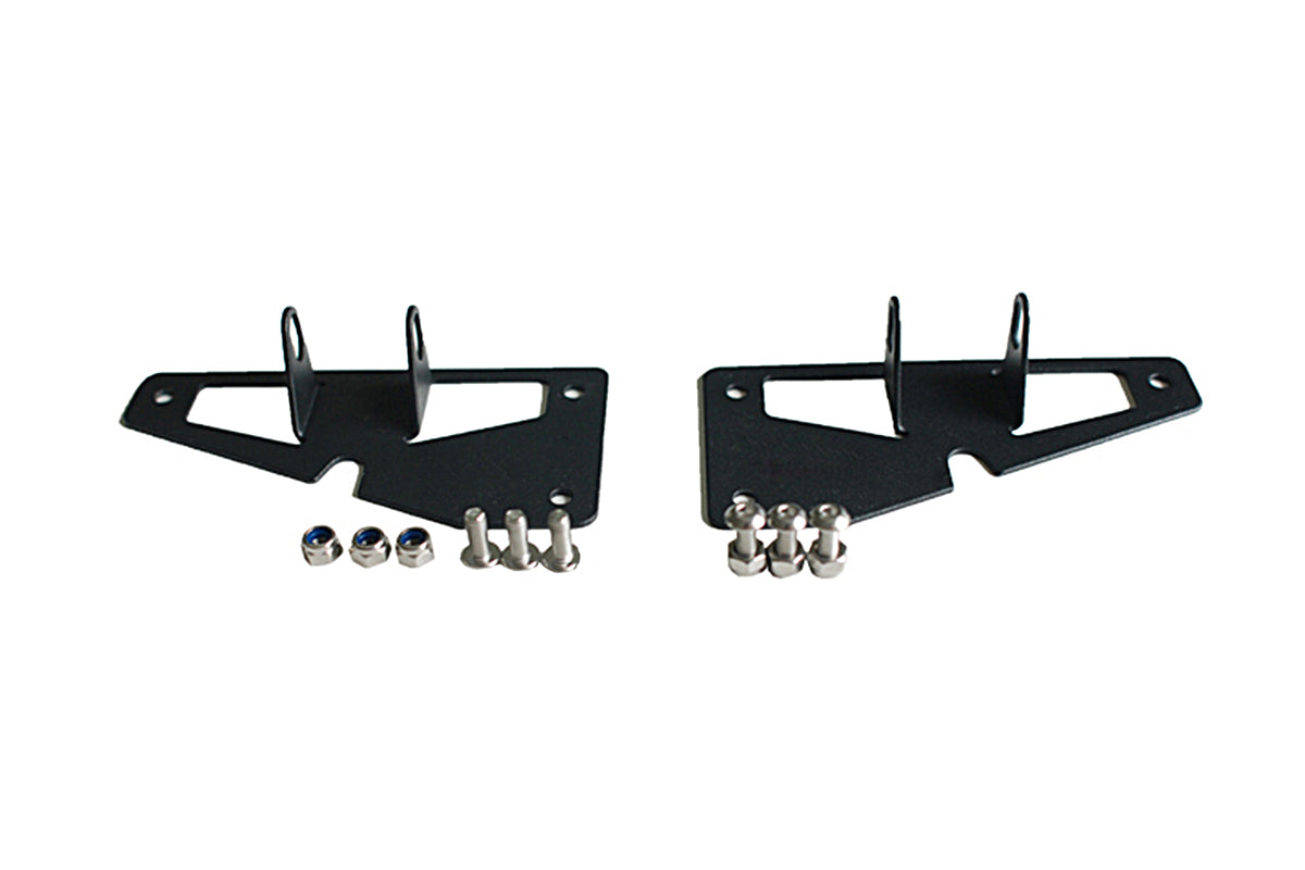 Quake LED - QBJ412 - Jeep JK Windshield Auxiliary Light Bracket 2007-13 For 2007-2017 Jeep Wrangler