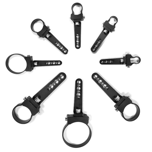 Quake LED - QBU385 - Light Bar Clamp 0.875 Inch Universal Swivel Bar Clamps