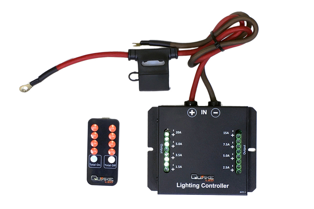 Quake LED - QUIC798 - Universal 60A 8 LED Light Controller