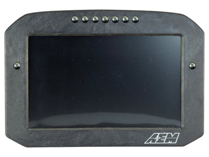 AEM CD-7 Carbon Flat Panel Digital Racing Dash Display - Logging / Non-GPS 30-5701F
