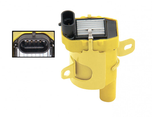 ACCEL Ignition Coil - SuperCoil - 1999-2007 GM LS Truck 4.8/5.3/6.0L engines - Yellow - Individual 140040ACC