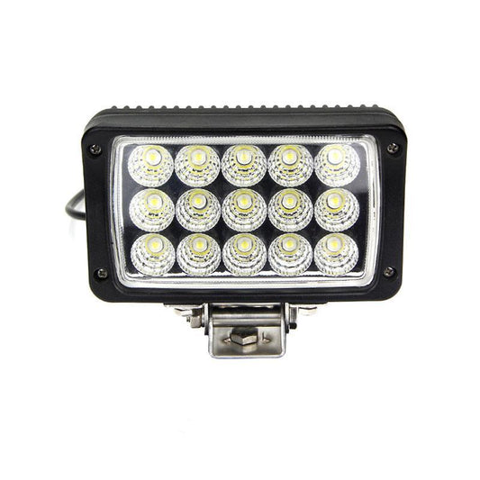 Quake LED - QTE031 - 6 Inch Work Light 45 Watt Flood Headlight Tempest Series