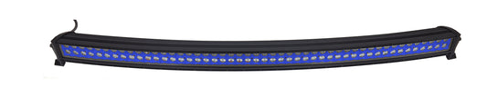 Quake LED - QUCA746 - 50 Inch Curved LED Light Bar Dual Row 288 Watt Blue Reflector Spot Ultra ARC Color Series