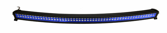 Quake LED - QUCA747 - 54 Inch Curved LED Light Bar Dual Row 312 Watt Blue Reflector Spot Ultra ARC Color Series