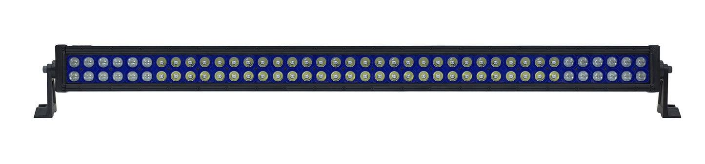 Quake LED - QUU616 - 42 Inch LED Light Bar Dual Row 240 Watt Blue Reflector Combo Ultra Color Series