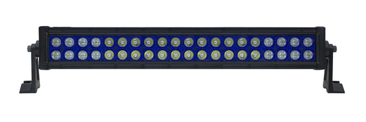 Quake LED - QUU618 - 23 Inch LED Light Bar Dual Row 120 Watt Blue Reflector Combo Ultra Color Series