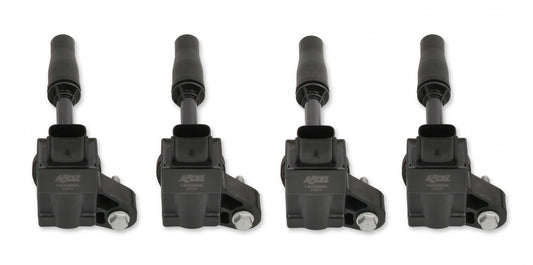ACCEL Ignition Coils - General Motors 2.0L Turbo, 2.5L, engines, Black, 4-Pack 140086K-4