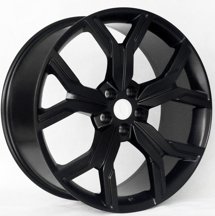 22" X 9.5" Satin Black Aluminum Wheels Set - Dynamic Performance - R530-SB-22x9.5-5x120-45-72.56