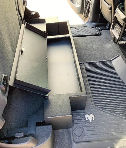 ESP Truck Accessories Lockable Metal Truck Storage For Under The Back Seat USSRAM-02