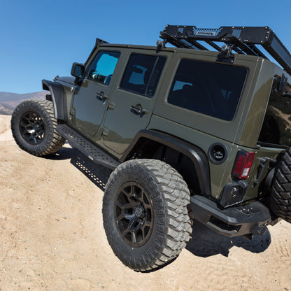 Go Rhino 69450673T RB20 Running Boards With Mounting Brackets Protective Bedliner Coating