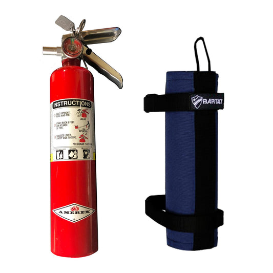 Amerex 2.5 LB Extinguisher Plus Roll Bar Holder and Mount Pals/Molle/Navy