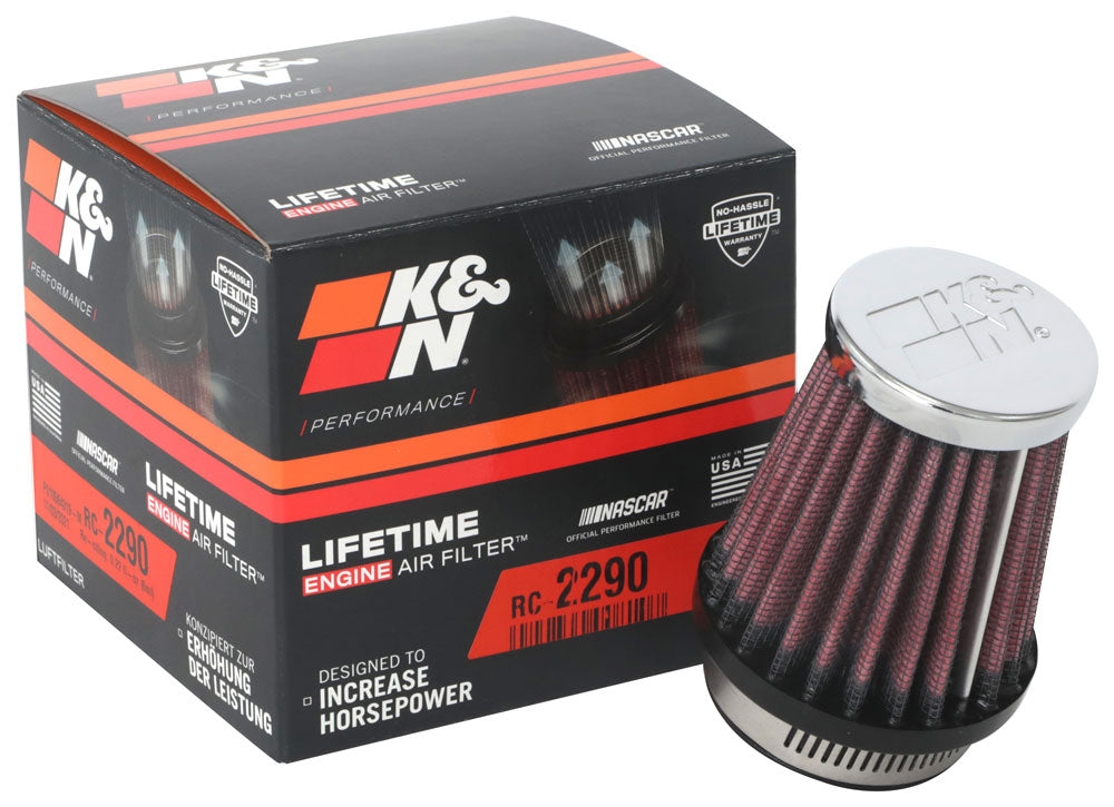 K&N RC-2290 Universal Clamp-On Air Filter