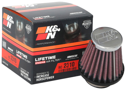 K&N RC-2310 Universal Clamp-On Air Filter
