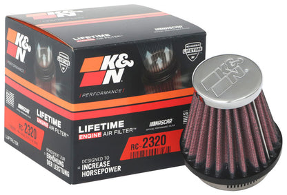 K&N RC-2320 Universal Clamp-On Air Filter