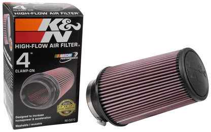 K&N RE-0870 Universal Clamp-On Air Filter