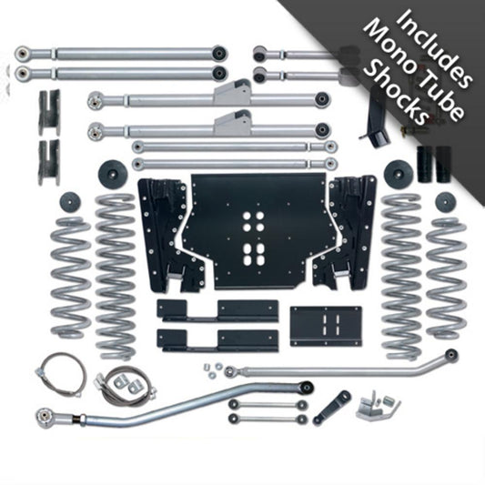Rubicon Express 3.5 Inch Extreme-Duty Long Arm Lift Kit With Rear Track Bar - No Shocks RE7203