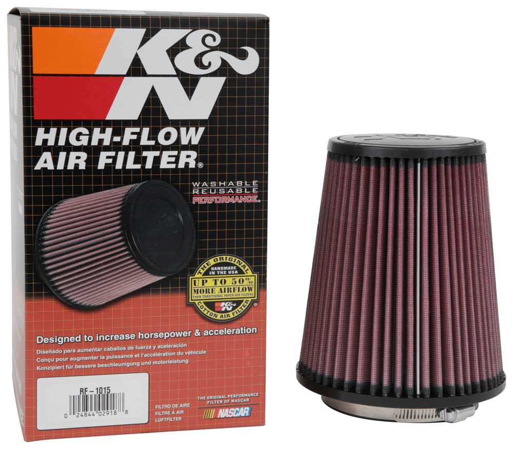K&N RF-1015 Universal Clamp-On Air Filter