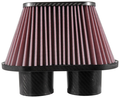 K&N RP-6101 Universal Air Filter - Carbon Fiber Top