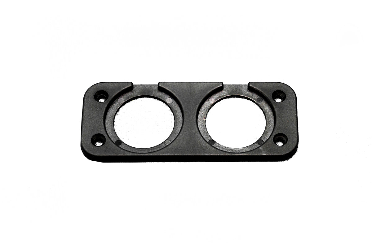 Race Sport RS2HRP - Two-Hole Rear Panel Mount For Round Digital Voltage Gauges
