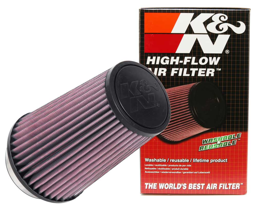K&N RU-1045 Universal Clamp-On Air Filter