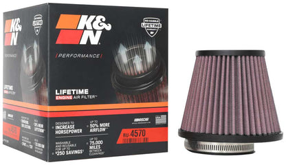 K&N RU-4570 Universal Clamp-On Air Filter