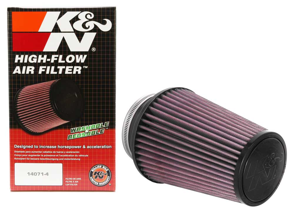 K&N RU-4680 Universal Clamp-On Air Filter