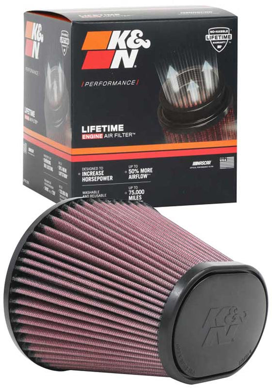 K&N RU-70031 Universal Clamp-On Air Filter