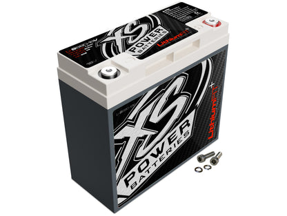 XS Power Batteries Lithium Racing 16V Batteries - Stud Adaptors/Terminal Bolts Included 1200 Max Amps Li-S680-16