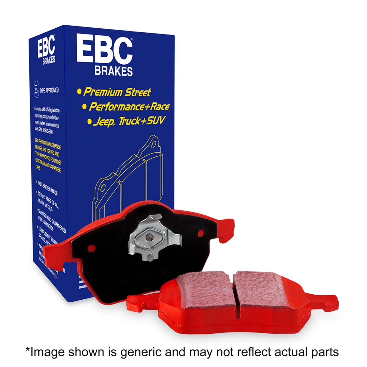 EBC DP33112C Redstuff Ceramic Low Dust Brake Pads