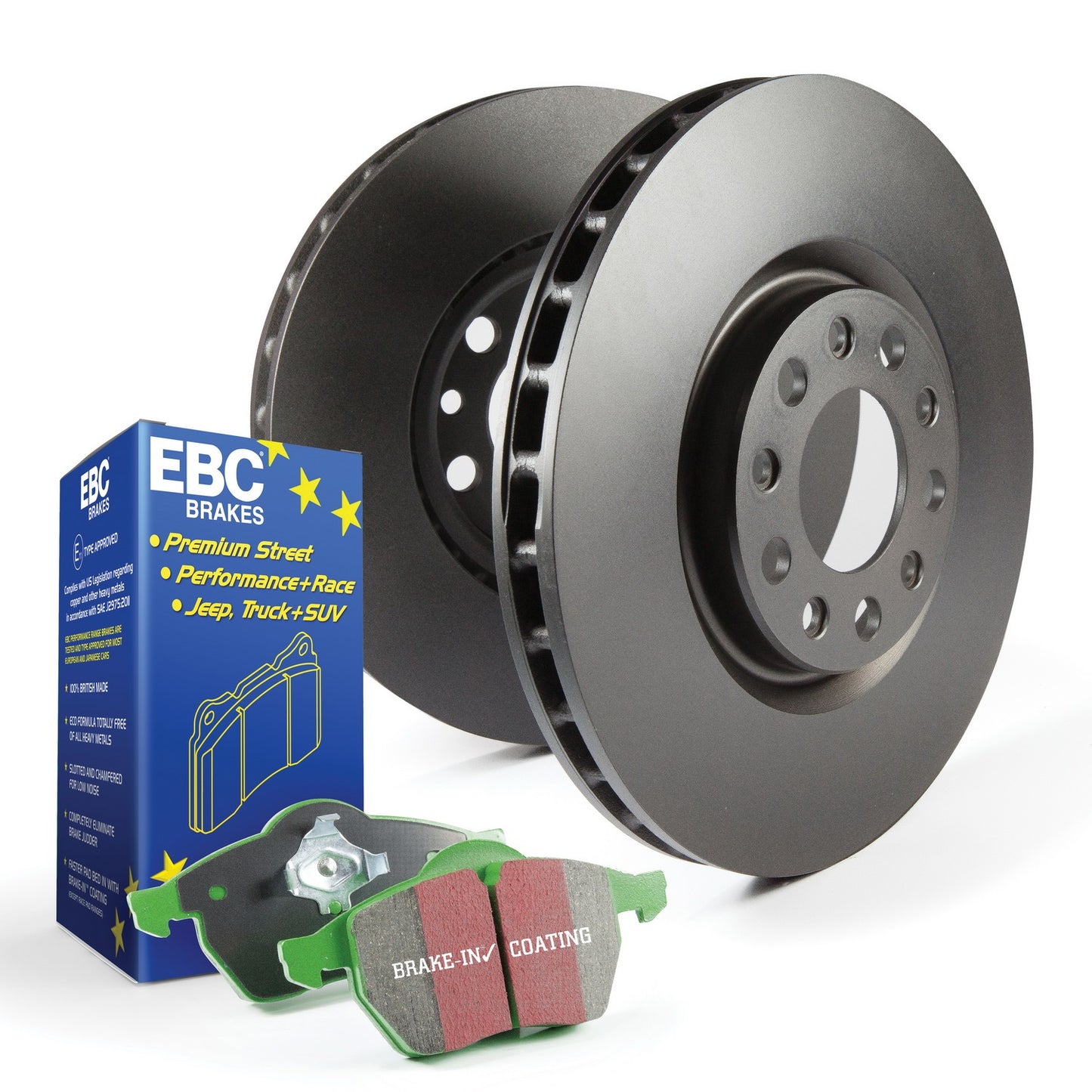 EBC S11KR1246 S11 Kits Greenstuff 2000 And RK Rotors