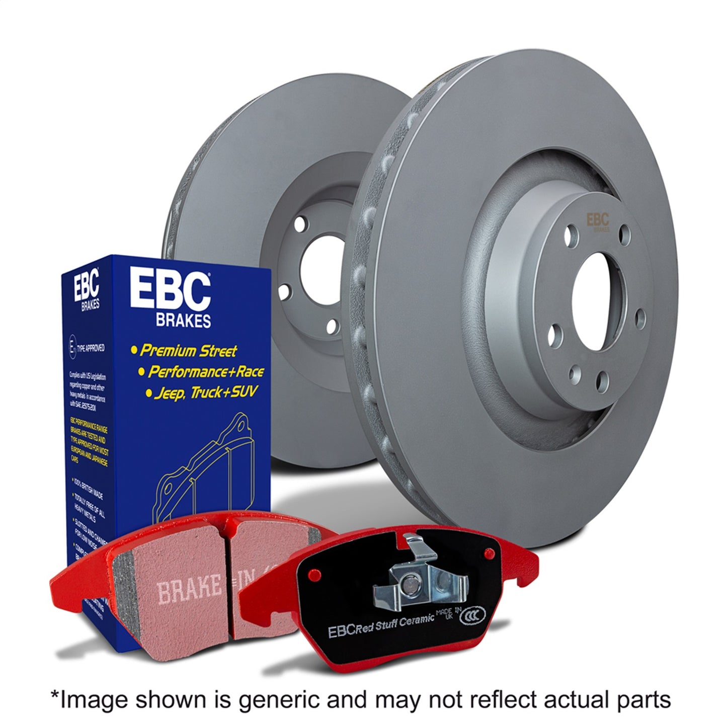 EBC S12KF2192 S12 Kits Redstuff And RK Rotors