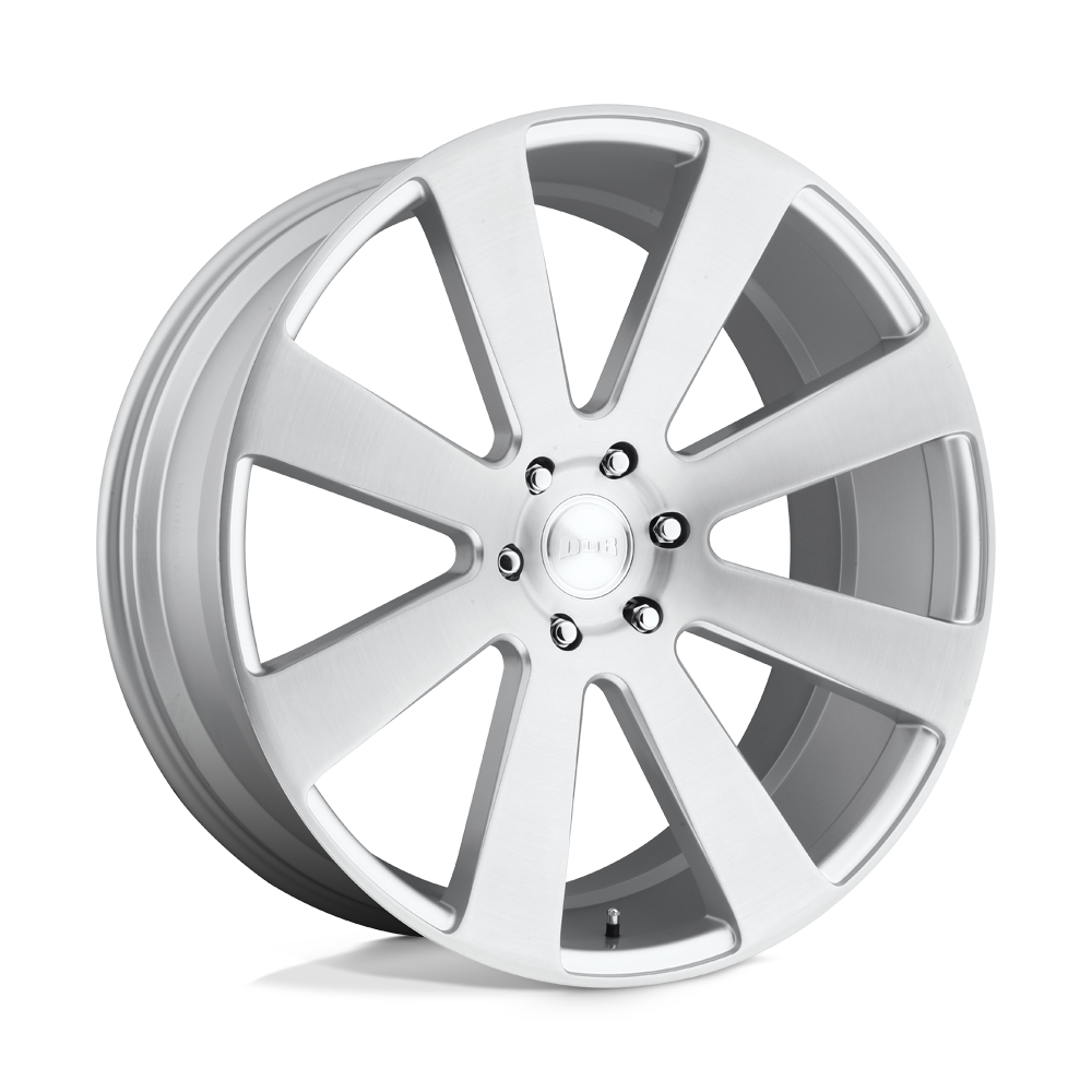 S213 24X10 6X5.5 GL-SLVR-BRSH 20MM