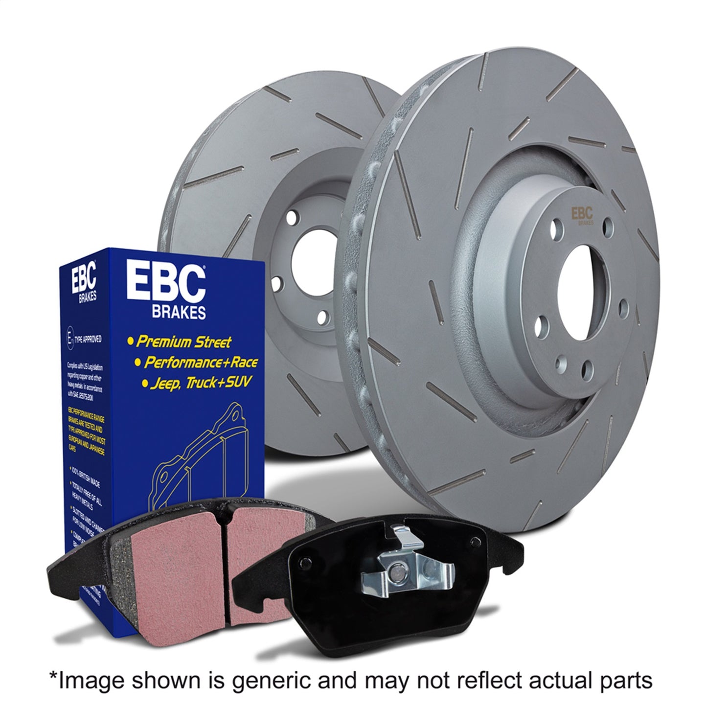 EBC S2KF1956 S2 Kits Greenstuff 2000 And USR Rotors