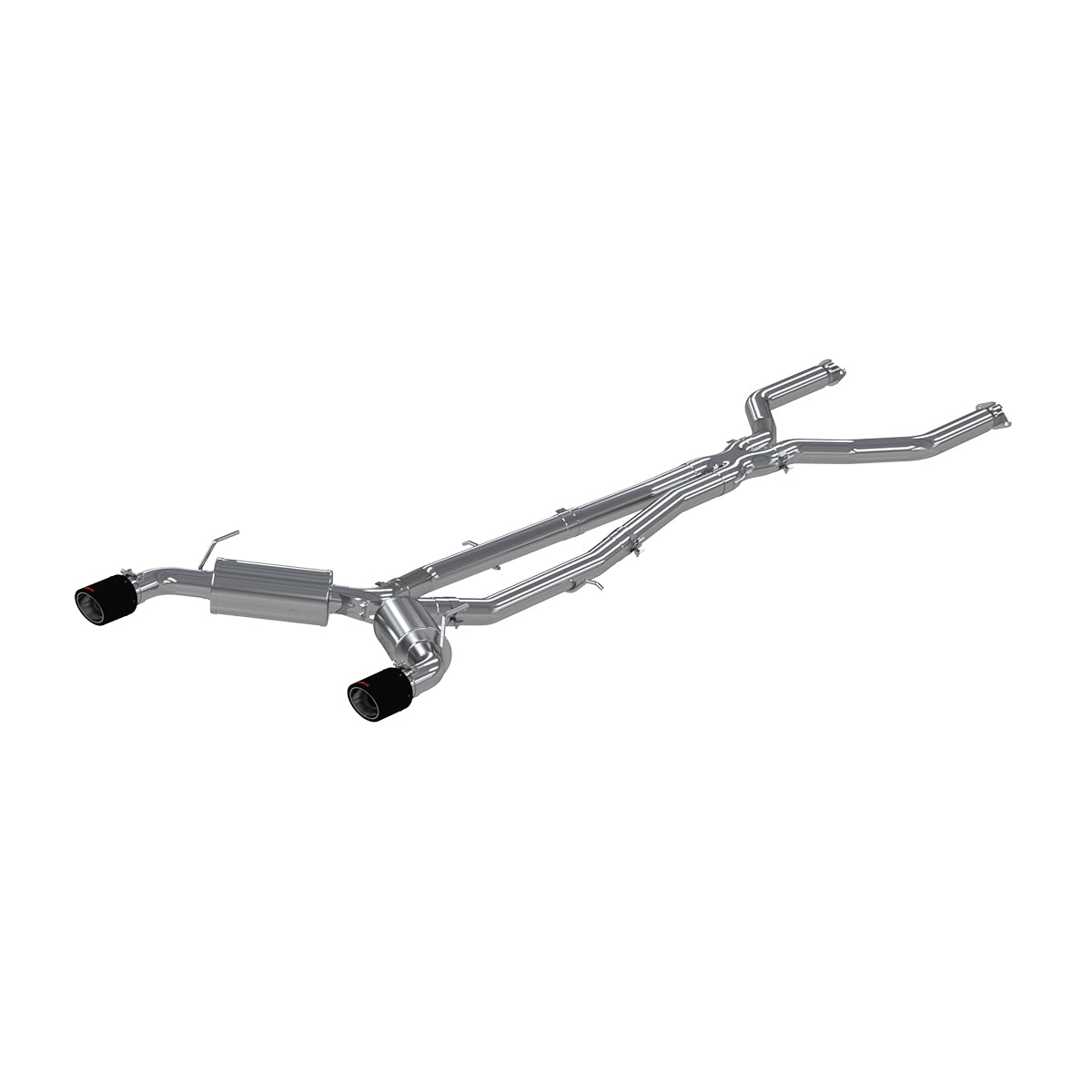 MBRP Exhaust 3" Cat Back Dual Rear T304 with Carbon Fiber Tips S44003CF