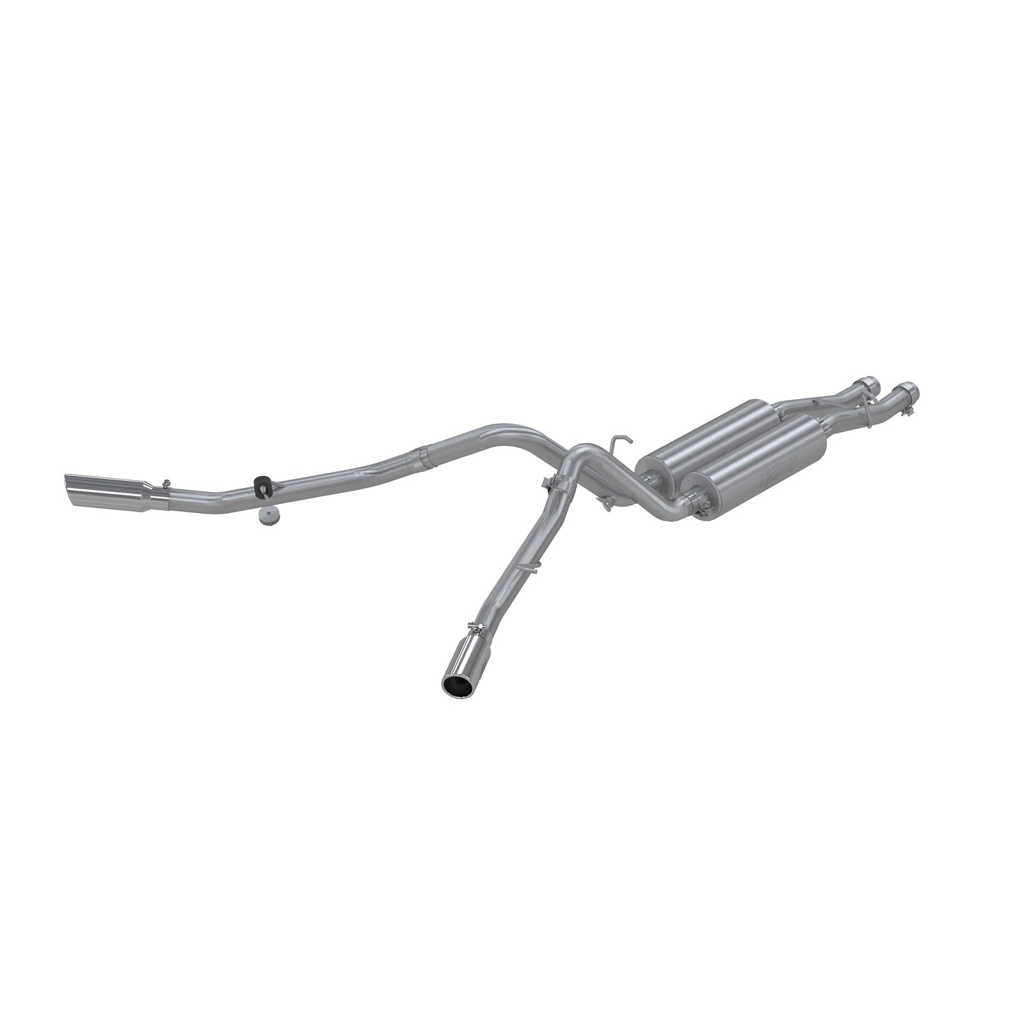 MBRP Exhaust 2 1/2in. Cat Back; Dual Split Side; T409 S5008409